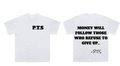P.T.S MOTIVATIONAL TEE WHITE