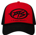 P.T.S RED TRUCKER CAP